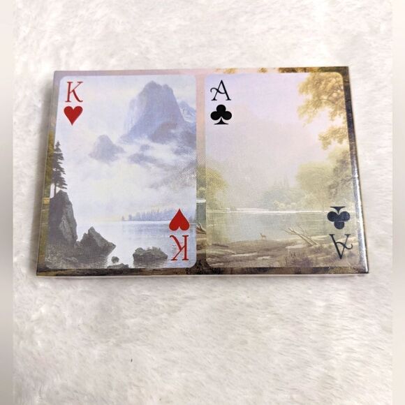 BRAND NEW-Double Deck Masterpiece "Mountains out of the Mist" Playing Cards - Picture 3 of 3